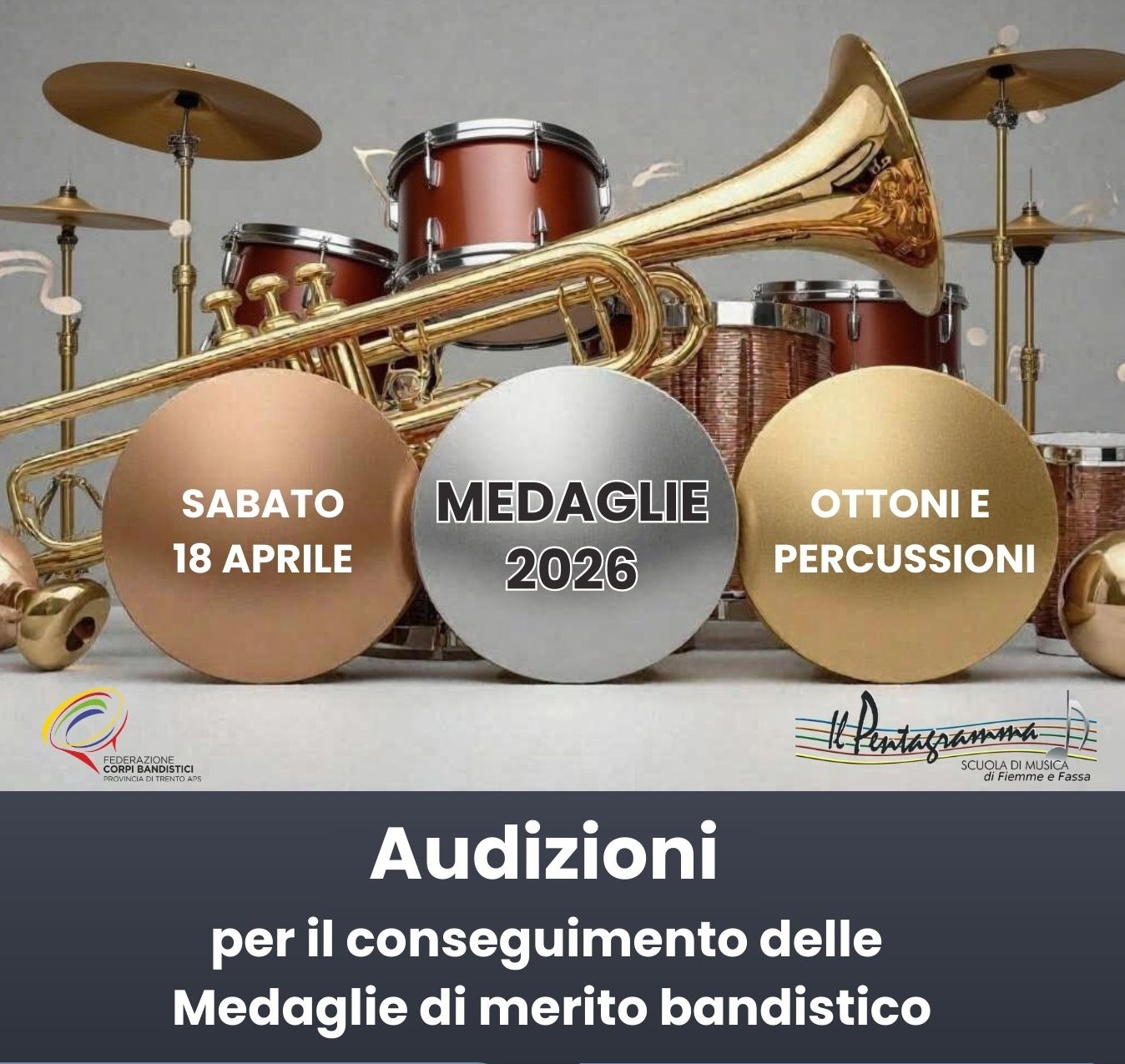 Medaglie di Merito Musicale 2026 - SCUOLA MUSICALE IL PENTAGRAMMA